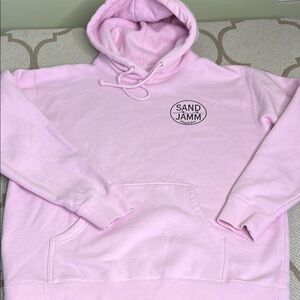Sand Jamm COASTAL HOOD - PINK Hoodie Sweatshirt